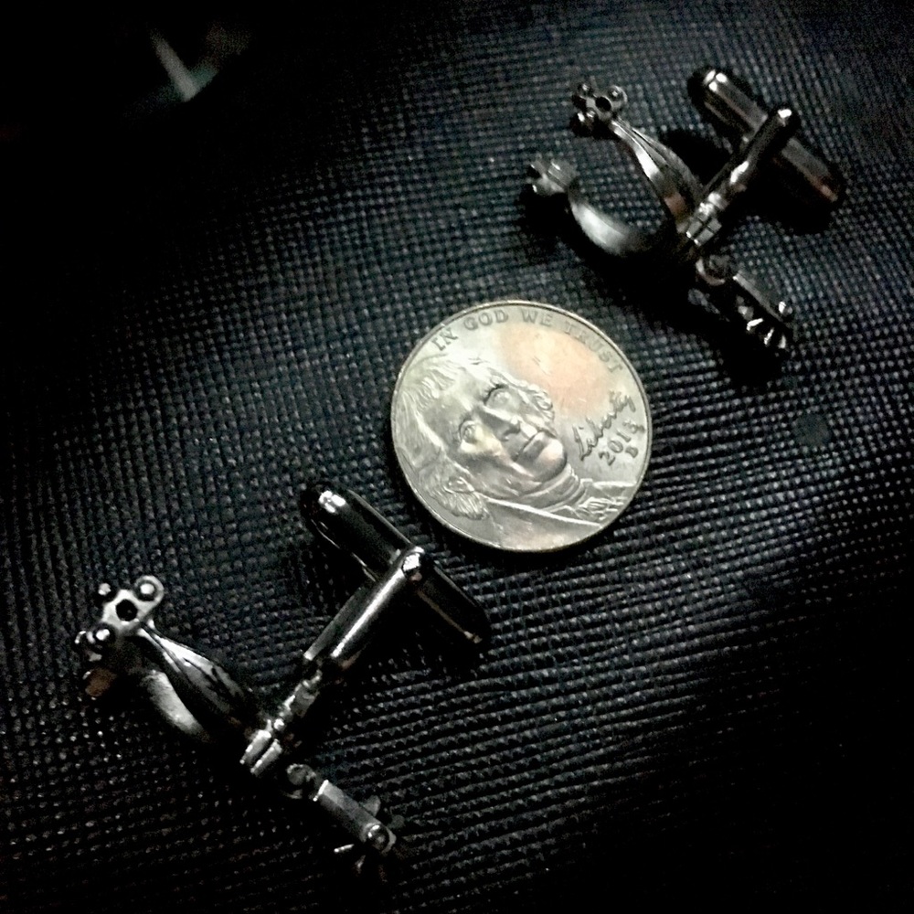 VINTAGE SPUR CUFF LINKS FROM TEXAS